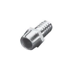 Embout cannelé  3/4"x20 inox