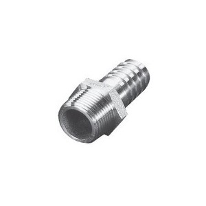 Embout cannelé fileté 1"1/4x33 inox