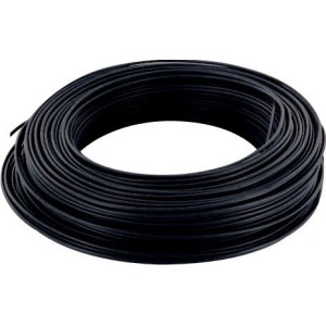 10 m de fil noir 2.5mm²