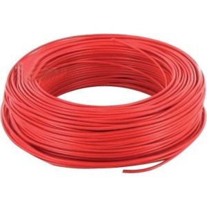 Câble cuivre souple rouge 1.5 mm² - 10 M
