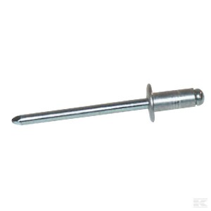 Rivet aveugle en acier 5 x 12 mm - 100 pièces