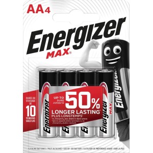 Lot de 4 piles Energizer Ultra+ R6 AA