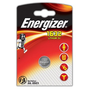 Pile Energizer lithium 1632 3v