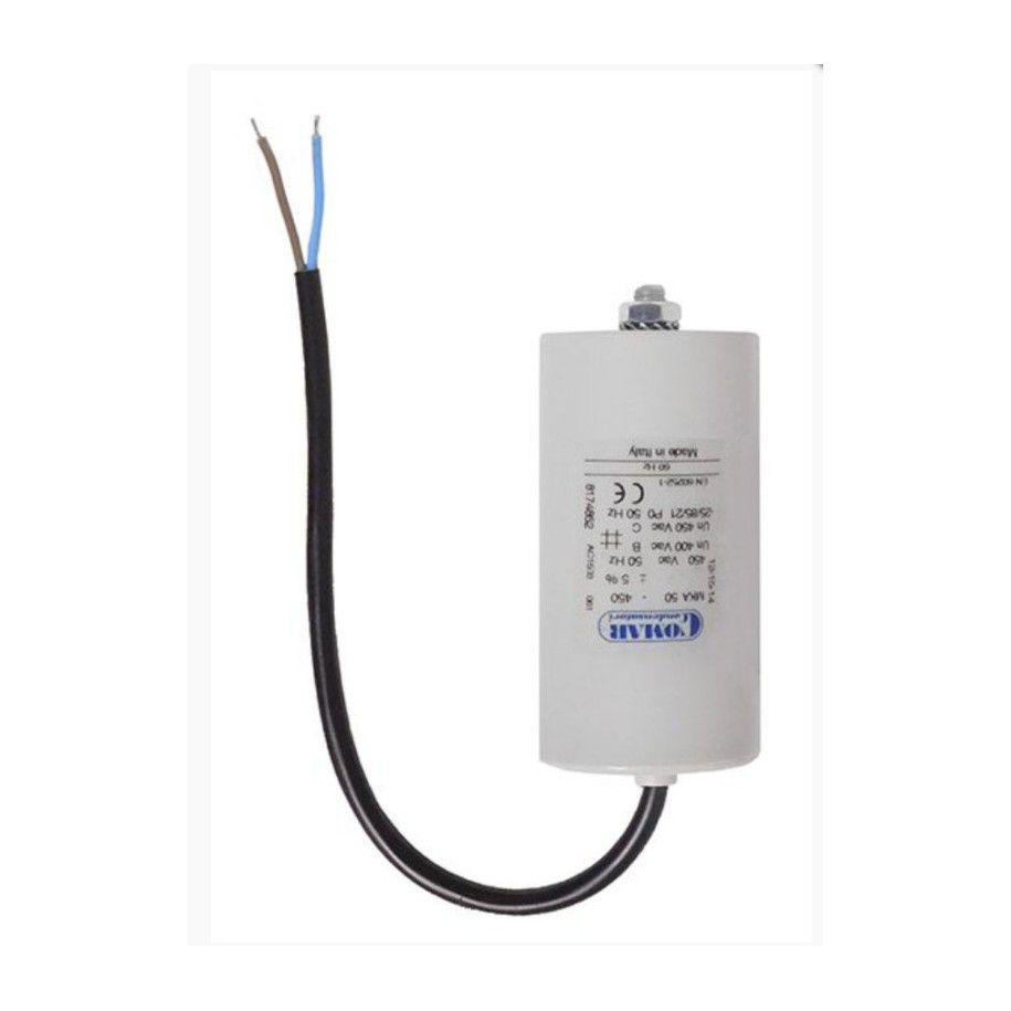 Condensateur permanent 450 V 60µf avec sortie de câble