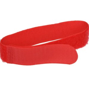 Bracelet velcro rouge - Les 10