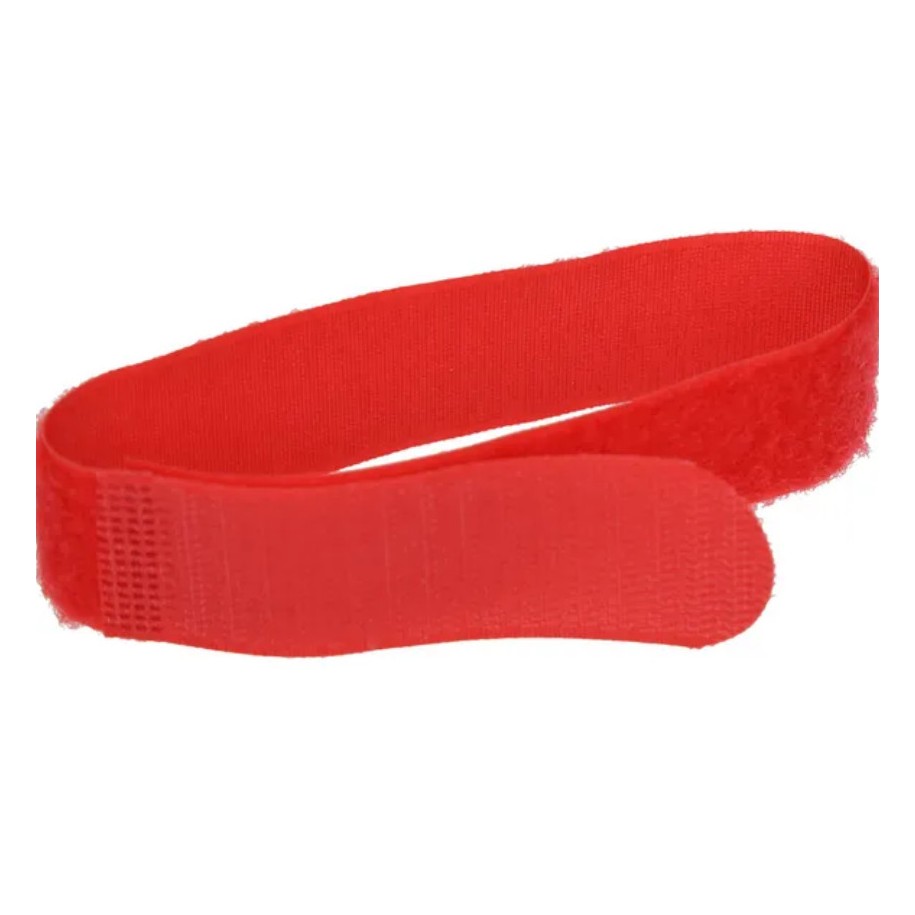 Bracelet velcro rouge - Les 10