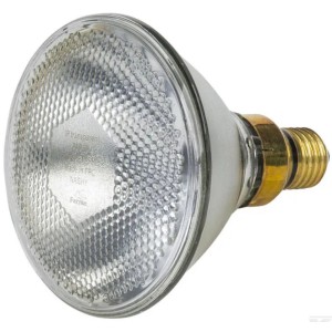 Lampe chauffante à infrarouge 100W transparent