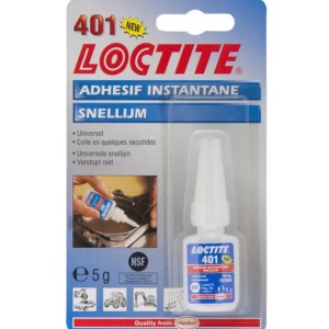 Colle instantanée Loctite 401 - 5 Gr