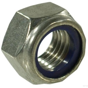 Ecrou frein hexagonal inox 14 mm