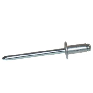 Rivet aveugle acier/aluminium 6 x 10 mm