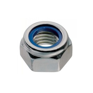 Écrou frein hexagonal inox D6